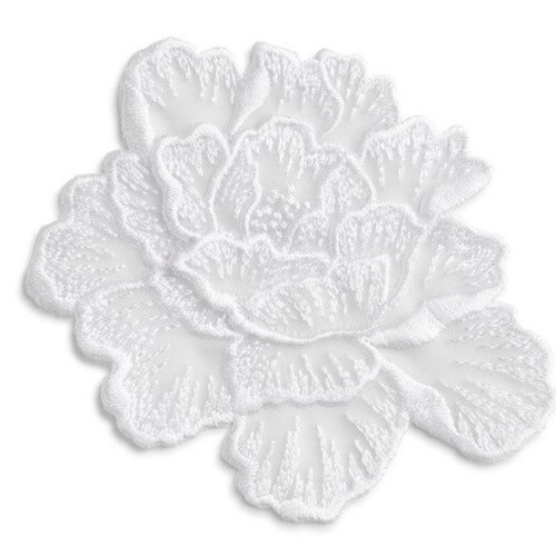 Ecusson applique thermocollant grande fleur
