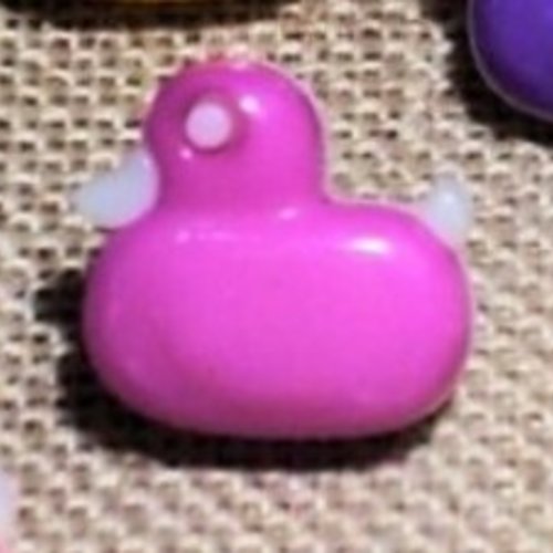 Bouton a queue motif canard