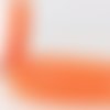 Biais vichy replie 20 mm coloris orange et blanc