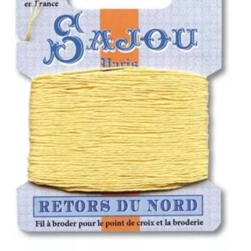 Fil broderie retors du nord 2040 aurore