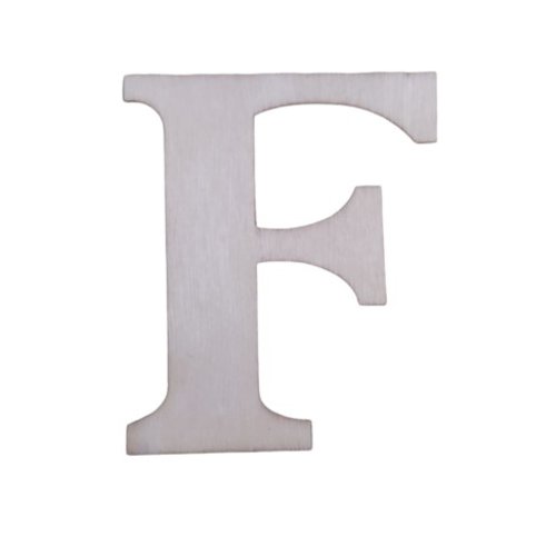 Lettre "f" en bois a decorer alphabet