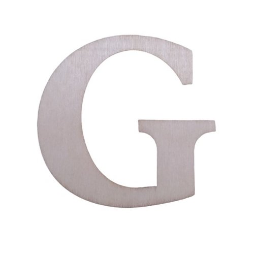 Lettre "g" en bois a decorer alphabet
