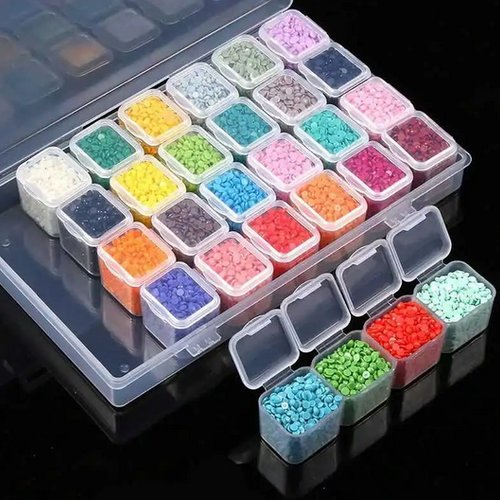 Boite de rangement pour strass