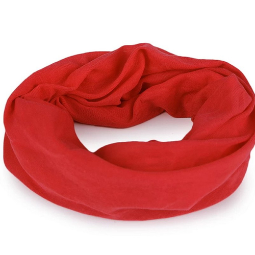 Bandeau multifonction coloris rouge