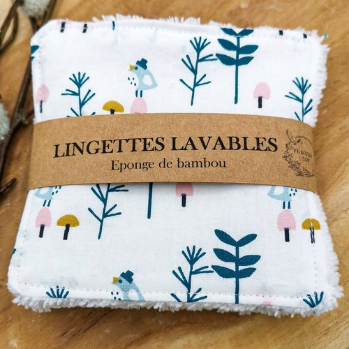 Lingettes lavables (lot de 5)