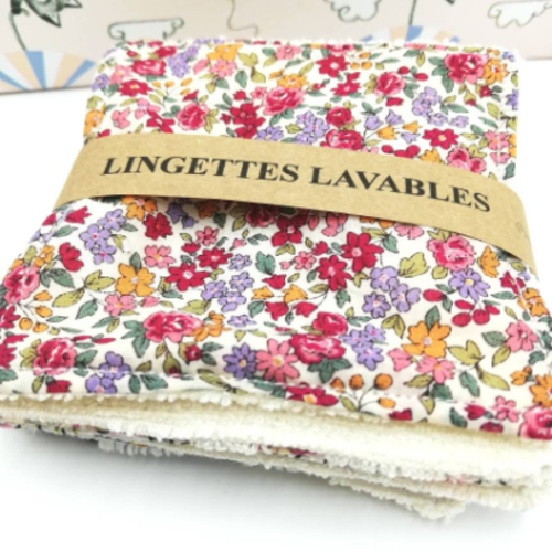 Lingettes lavables (lot de 5)