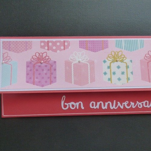 Anniversaire Pochette Cadeau Pour Billet Cheque Carte Cadeau Un Grand Marche