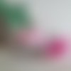 Paire de boucles d'oreilles macaron