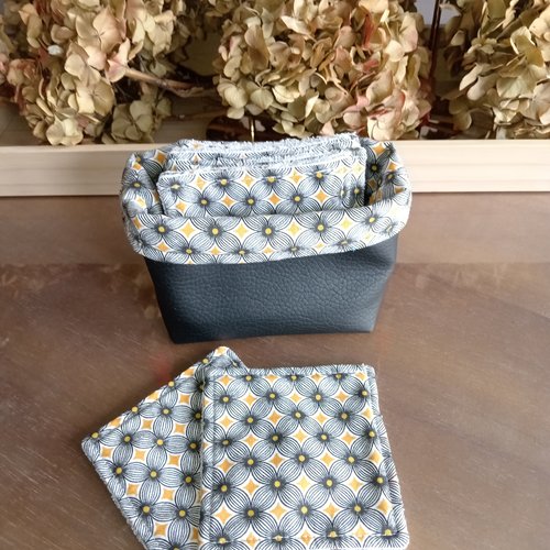 Panier et ses lingettes