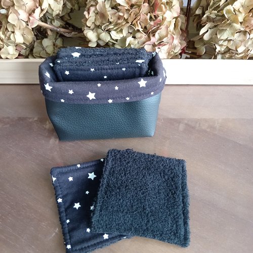 Panier et ses lingettes assorties