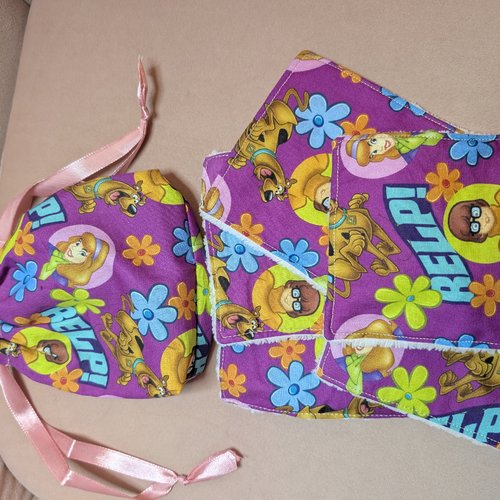 Lingettes démaquillantes lavables