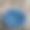 Sac à main fleur bleu ciel, fait main