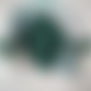 Haut femme carrés verts et blanc, manche 3quarts