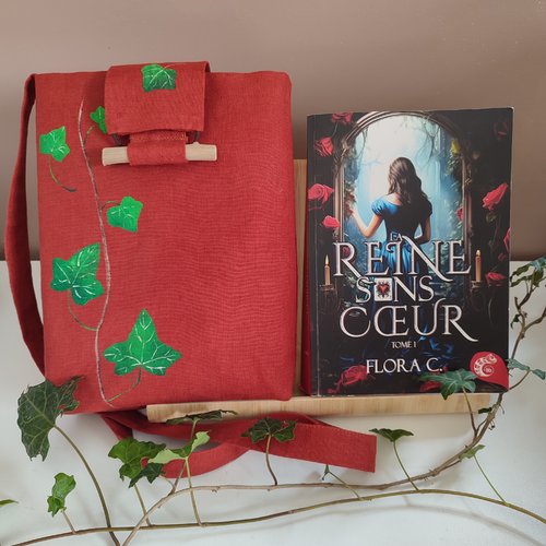 Pochette livre en lin