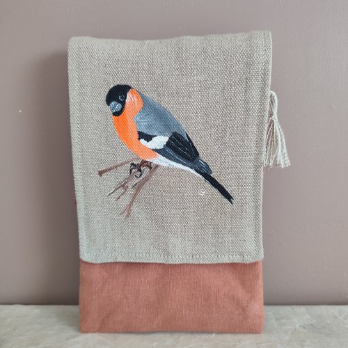 Pochette, sac bandoulière en lin