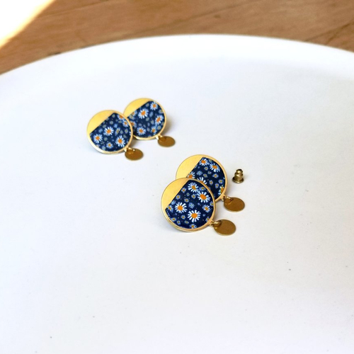 Boucles d'oreilles soleil - 724