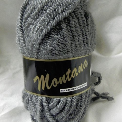 Grosse pelote de laine Blanche x2, tricot laine - Badaboum