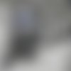 Pelote laine grosse fibre gris