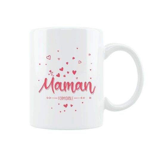 Mug personnalisé maman formidable  cadeau pour mamounette cadeau de fête des mères