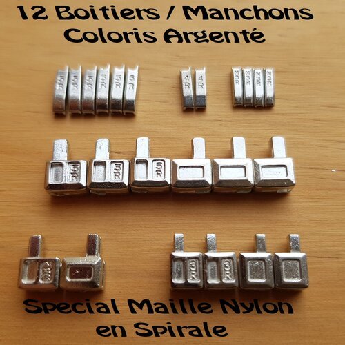 Solution de Kit de réparation fermeture éclair YKK #5 assortiment de  curseurs Pull grelot en métal avec haut & bas s’arrête (6 Antique aluminium
