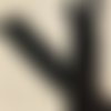 N6 10-85cm noir , fermeture eclair  séparable , glissiere spirale 6 mm sur mesure , 40 , 45 , 50 , 55 , 60 , 65 , 70 , 75 , 80 , 85 cm