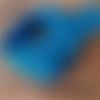 N6o 20-85cm bleu vif , fermeture special sac spirale 6 mm sur mesure à double curseurs