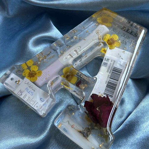 Lettre initiale 3d en résine - lettre naissance - souvenir bébé -  lettre personnalisée - un cadeau éternel