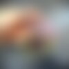 Porte-clés personnalisé en résine avec votre photo et votre initiale - cadeau idéal