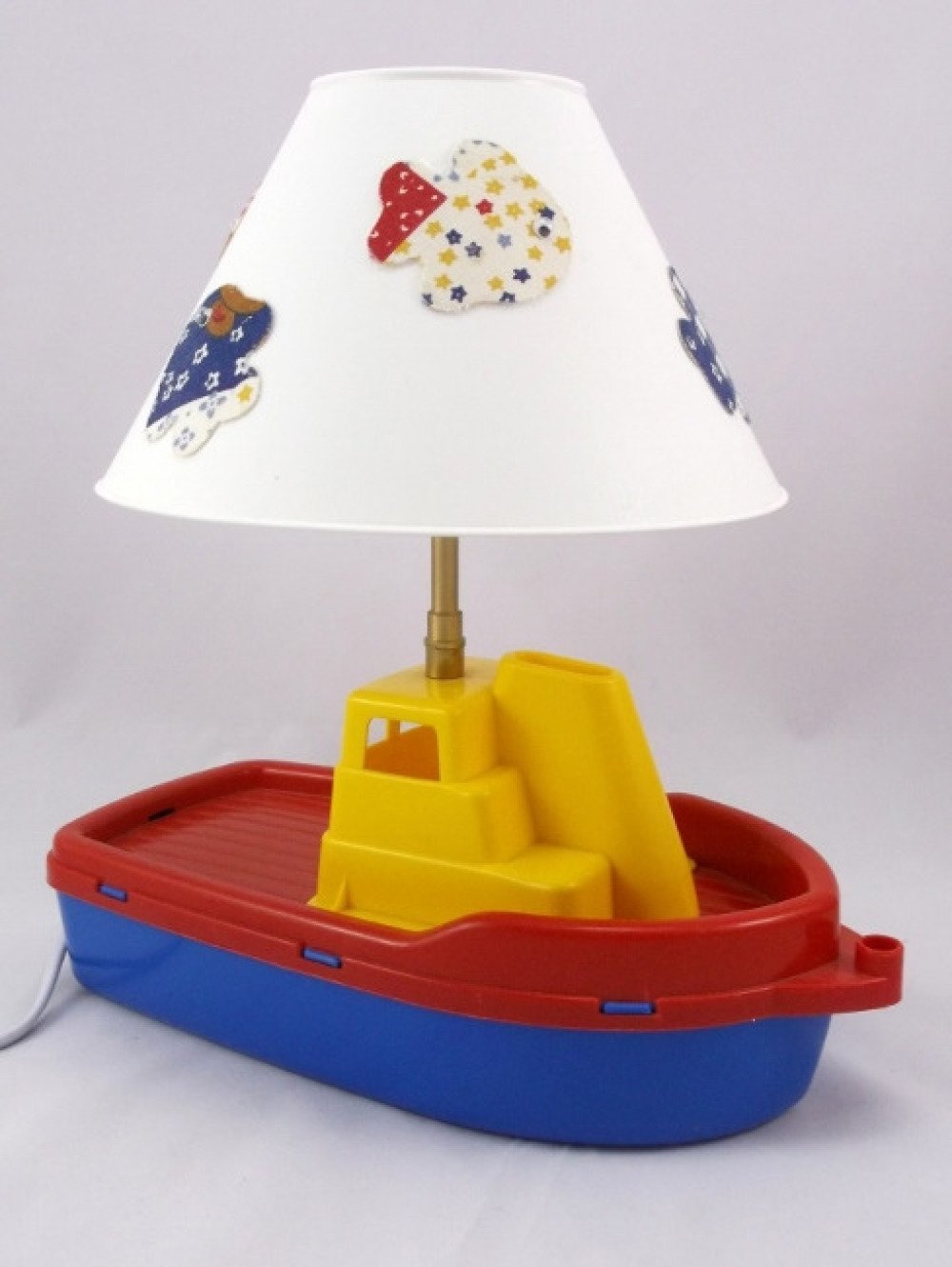 Lampe Bateau Et Son Abat Jour Decore De Poissons Reve De Lampes Un Grand Marche