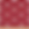 Tissu patchwork rouge, noël winter essential studio e fabric 
