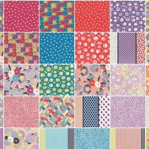 Remix tissu patchwork, moda fabric, jen kingwell Un grand marché
