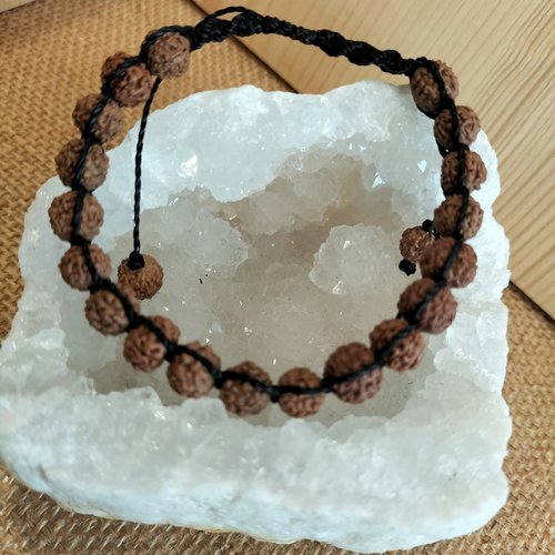 Bracelet graines de ruddrashka