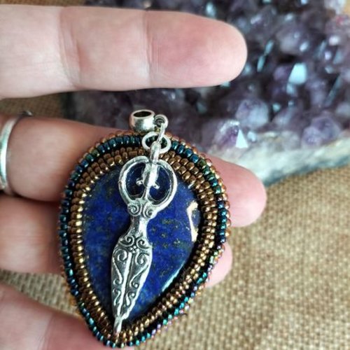 Collier lapis lazuli