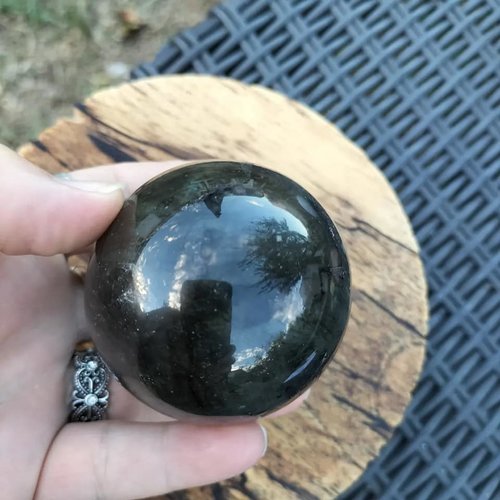 Sphère labradorite
