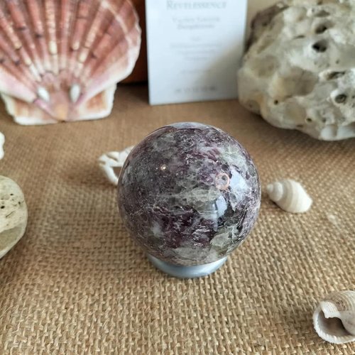 Sphère lépidolite