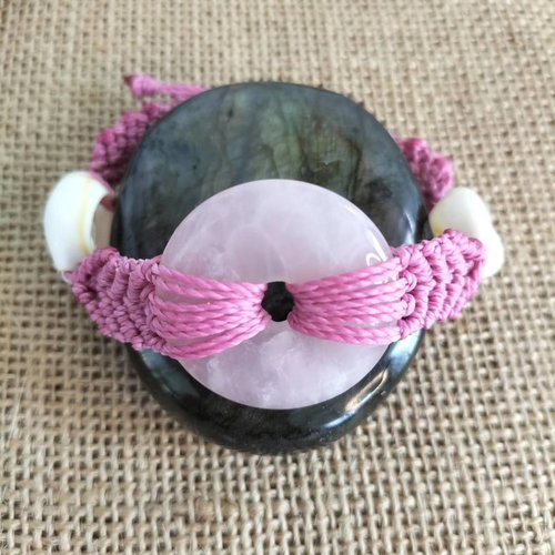Bracelet micro macramé