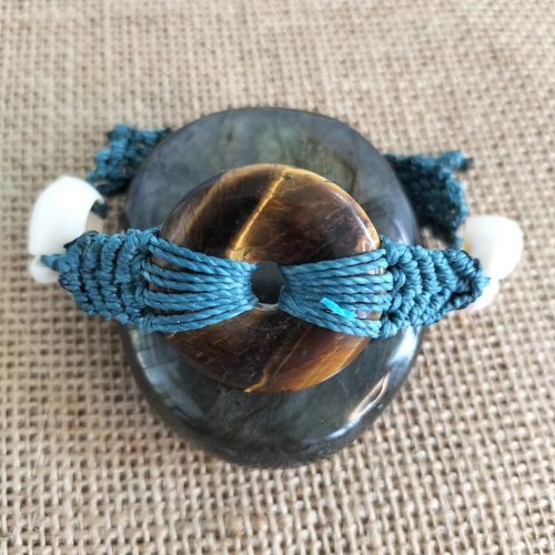 Bracelet micro macramé
