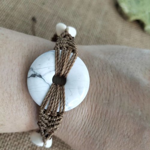 Bracelet micro macramé