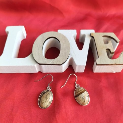Boucles d'oreilles en argent 925
