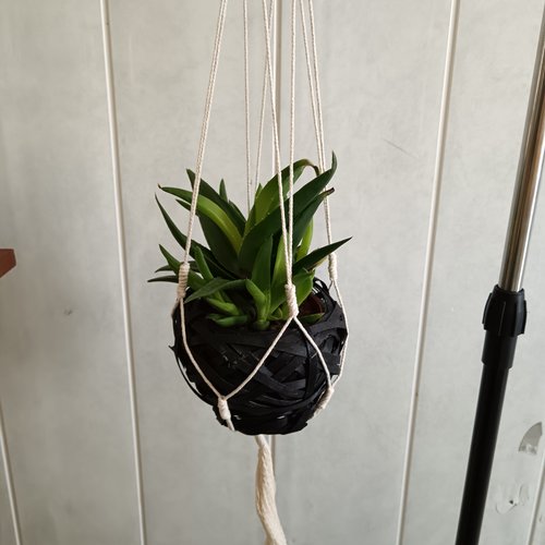 Suspension macramé