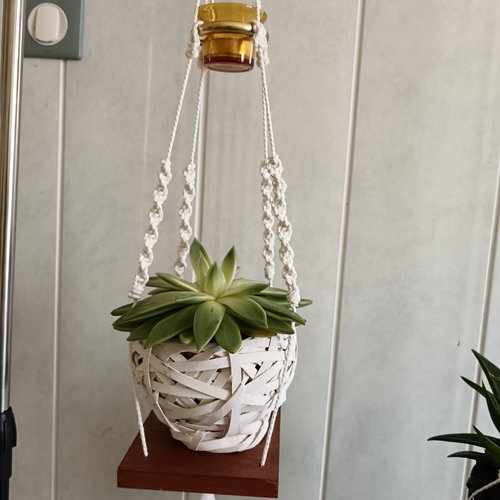 Suspension macramé