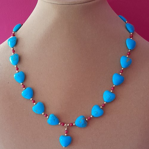 Collier coeurs