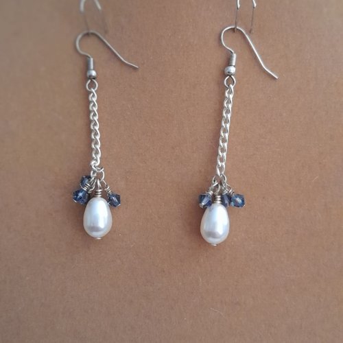 Boucle d'oreille goutte