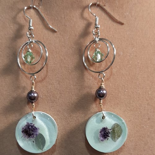 Pendants fleuris