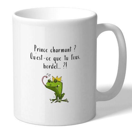 Mug - humour animal ! -  crapaud prince