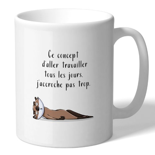 Mug - humour animal ! -  loutre concept
