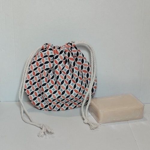 Pochette à savon ou shampooing solide