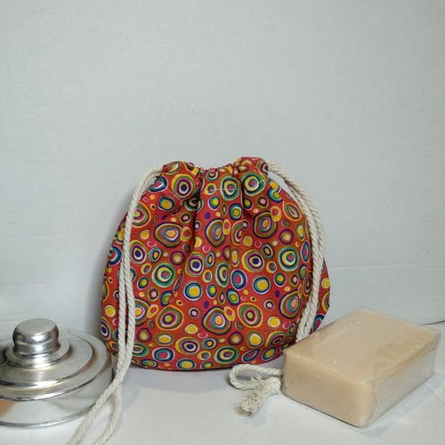 Bourse à savon ou shampooing solide