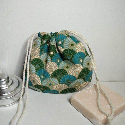 Bourse à savon ou shampooing solide