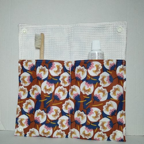 Étui brosse à dents coton